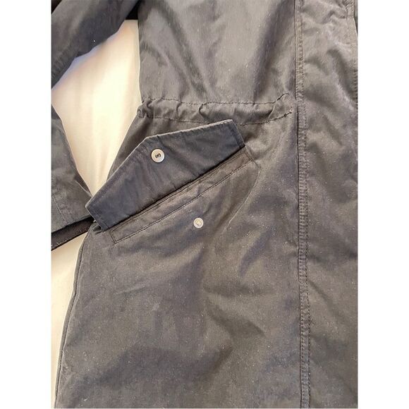 Abercrombie & Fitch Hooded Jacket | Black with Removable Liner - Picture 15 of 16